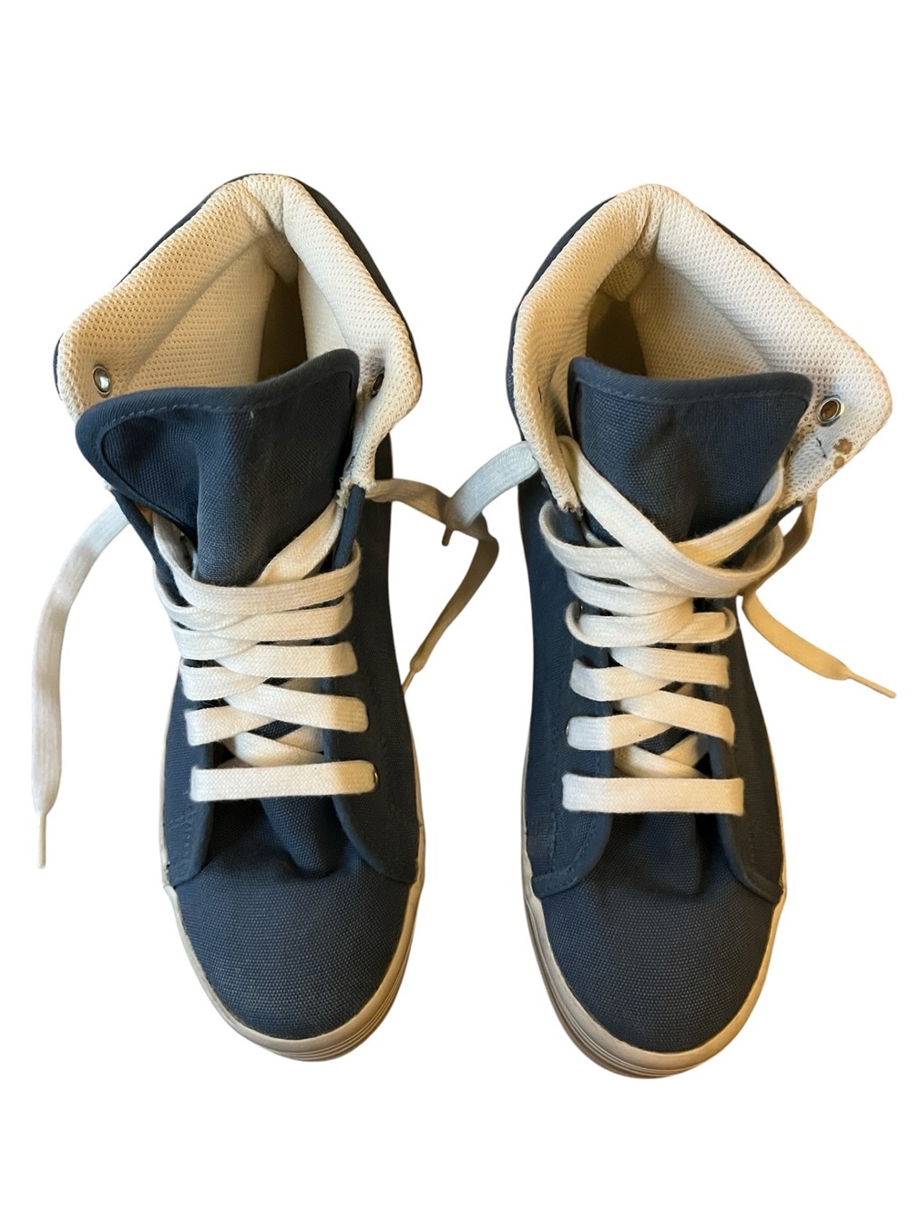 JC Play Homg Washed Canvas Platform Sneakers by Jeffrey Campbell Size 9